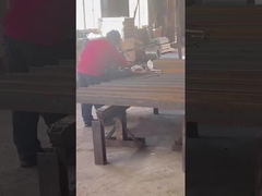 Warm gegalvaniseerd staal met H-balk voor hekposten van luchthavens