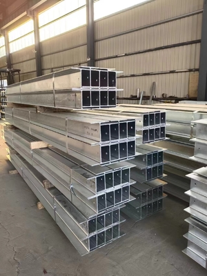 Warmgewalst gegalvaniseerd staal C-sectie PFC 100 x 50 balken