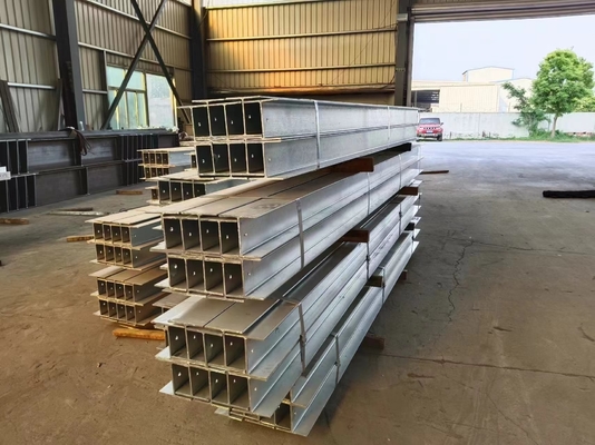 DIN JIS PFC gegalvaniseerde staalbalken van 100 mm C-afdeling voor buiten