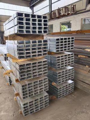 Corrosiebestendige C-sectie staalplaten gegalvaniseerde kanaalsecties warmgewalst
