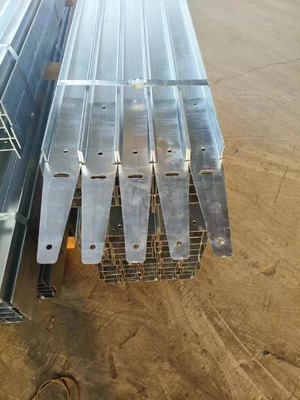 Metalen Hoek Beton Sleeper Steunmuur hek Beugel 15 mm