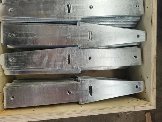 Steunmuur Beton Sleeper Zaan Bracket Gegalvaniseerd staal AISI