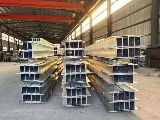 Zware galvaniseerde H-balkhoudingswand Galvaniseerde Q235B G250 staal