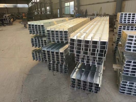 HDG gelaste dragende wand gegalvaniseerde dragende palen 100UC