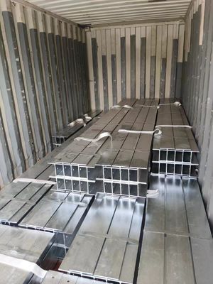 Corrosiebestendige gegalvaniseerde stalen H-balken voor stevige hekken en steunmuren