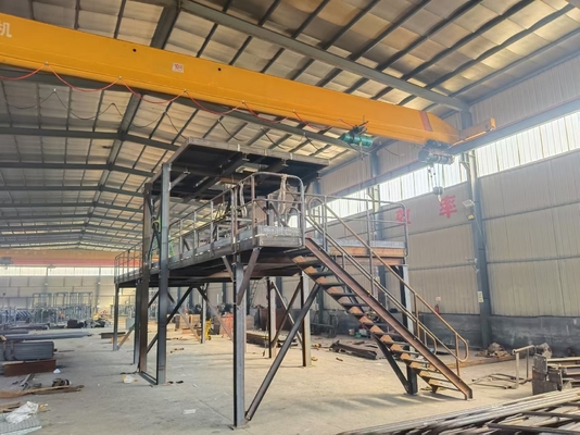 Geaffineerd platform voor aanpasbare staalconstructies voor mijnbouwprojecten