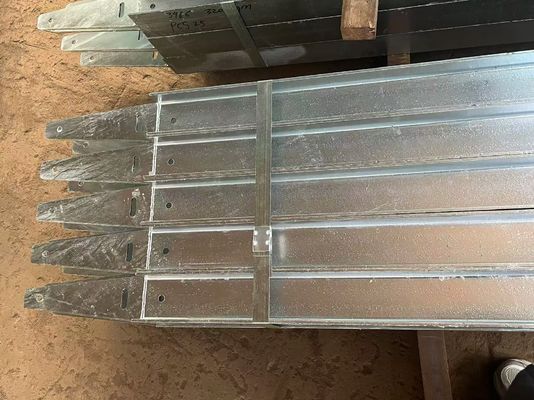 Hoog corrosiebestendigheid gegalvaniseerde I-balk beugelbehoudingsmuur versterkende infrastructuur met standaard AISI JIS ASTM DIN EN BS