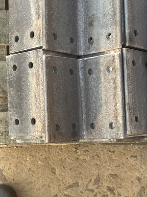 100*100*8 mm gegalvaniseerd stalen hoek lintel Perfecte oplossing voor sterke en stevige structuren