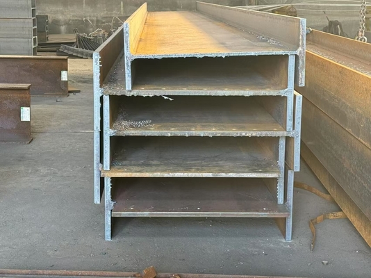 Grote grootte HEM ongegalvaniseerde H-balk met hoge buigkracht en goede stabiliteit