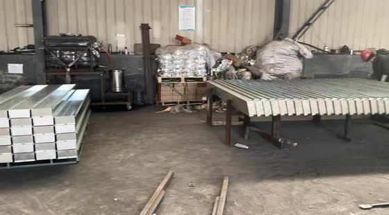 Langdurige schouders Beton schoudervormen met een dikte van 2-3 mm koudgewalst