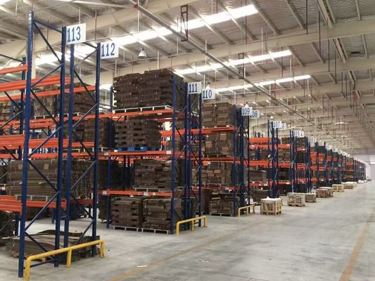 Gemakkelijk te installeren Dubbel diep palletreken systeem in vele kleuren
