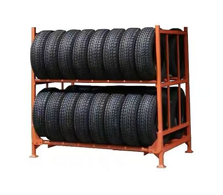 Speciaal ontworpen stalen plank voor banden Maximaliseer het gebruik van de opslagruimte van magazijnbanden
