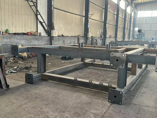 Hoge sterkte geprefabriceerd structuurstaalframe voor industriële gebouwen