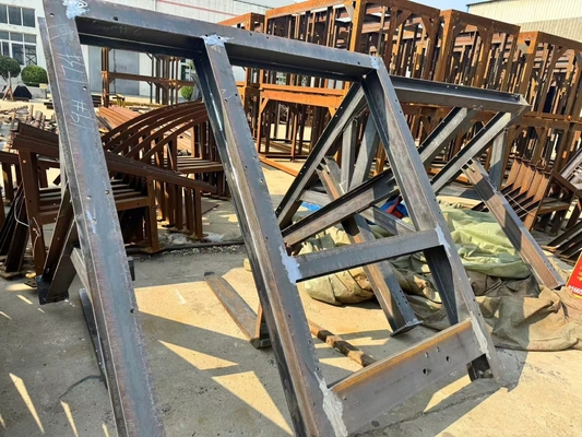 Heavy Duty Structural Steel Framing Systems High Strength Corrosion Resistant Ideaal voor industriële magazijnen Commerciële gebouwen