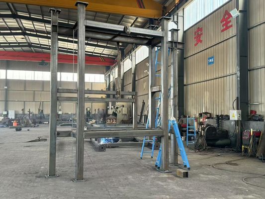 Weerbestendige structurele staaloplossingen Duurzaam Brandwerend Eenvoudige installatie Voor bruggen Stadions en grote overspanningen