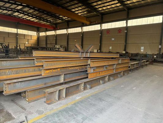 Premium Structurele Stalen Componenten Betrouwbaar Zwaar Uitgevoerd Duurzaam Ontworpen Prestaties In De Bouw